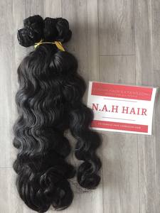 VENTE CHAUDE Paquets de Cheveux Remy Vietnamiens 100% Cuticule Vierge Alignée Couleur Naturelle Trame Bouclée Brute 100% Cuticule Vierge Alignée - Product Image 2