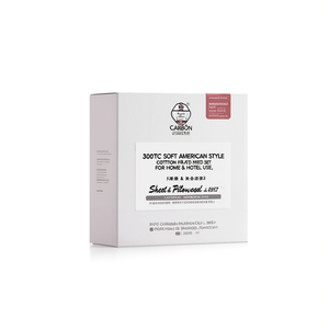 Juego de Sábanas de Algodón Estilo Americano, 300 Hilos, Suaves, para Cama Individual, con Sábana Ajustable y Plana, para Uso Doméstico y Hotelero - Product Image 2