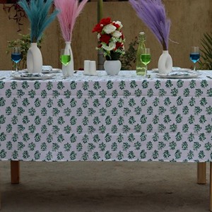 Handmade Customizable Washable Cotton <b>Tablecloth</b> Handmade Modern Style <b>Tablecloth</b> 100% Cotton Solid Pattern <b>Tablecloth</b> Weddings - Product Image 2