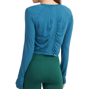 Tops de yoga pour femmes Prix de gros Tissu personnalisable Échantillon gratuit Meilleure qualité - Product Image 4