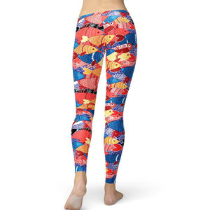 Leggings de yoga pour femmes tendance, sublimation, séchage rapide, dernière arrivée, fabrication de qualité supérieure. - Product Image 5