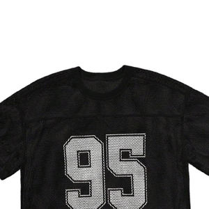 Camisetas de Fútbol Personalizadas Unisex para Adultos, Logotipo Bordado del Equipo, Diseño de Parches, Malla de Alta Calidad, Ligeras, de Secado Rápido y Transpirables - Product Image 5