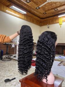 Wig Closure Lace 5x5 Burmese Curly Raw Hair Natural Color 26 Inch Human Hair Wigs Women Wholesale Vietnamese Virgin Hair - Product Image 4