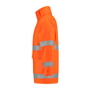 Chaqueta de Trabajo para Hombre, Negra, Ignífuga, Resistente al Viento, con Franjas Reflectantes, Manga Larga, Estampado Animal, Tela Oxford, Invierno, Poliéster - Product Image 5