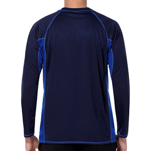 ราคาขายส่ง เสื้อรัดกล้ามเนื้อออกกำลังกายแบบสั่งทำพร้อมโลโก้  ผ้าซับลิเมชั่น แห้งเร็ว ยูนิเซ็กซ์ ผลิตจากผ้าสแปนเด็กซ์/โพลีเอสเตอร์ แขนยาว  เสื้อผ้าลำลองคุณภาพดี - Product Image 4