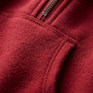 Sweat à capuche polaire doublé en polyester/coton pour homme, imprimé sur le devant, personnalisable, vente en gros, directement de l'usine - Product Image 5