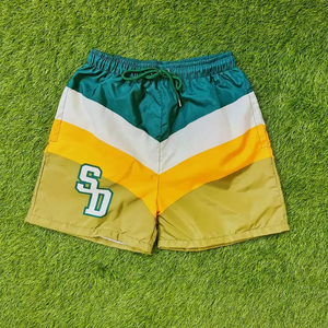 Shorts coupe-vent légers en nylon, séchage rapide, imperméables, streetwear, logo personnalisé, vente en gros - Product Image 1