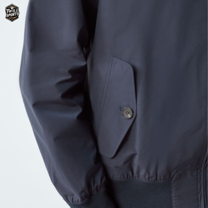 Chaqueta Bomber Impermeable y Cortavientos para Invierno, con Cuello Alto, Cierre de Cremallera, Manga Larga, Logotipo Personalizado Impreso, Transpirable - Product Image 3