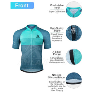 เสื้อเจอร์ซีย์ปั่นจักรยานแบบยืดหยุ่น เนื้อผ้าระบายอากาศ สำหรับการฝึกซ้อมระยะไกล - Product Image 6