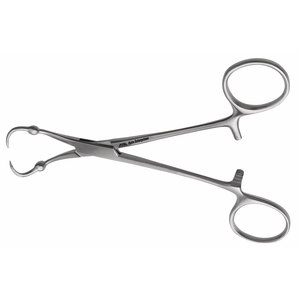 Pinza Quirúrgica de Acero Inoxidable de 4 Pulgadas con Puntas de Bola para Toallas, Marca Apto Enterprises - Product Image 1