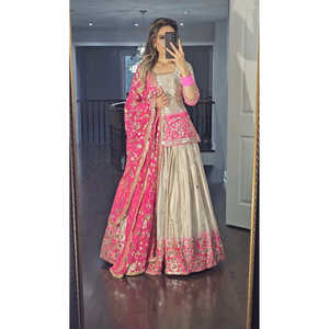 * Presentación de nuevos diseñadores Lehenga -Top en nuevo estilo elegante * - Product Image 3