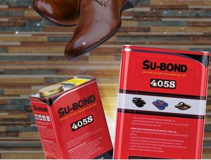 Chaussures plates à enfiler en cuir à bout ouvert du fabricant du Vietnam Vêtements de tous les jours Arc Pierres imperméables Colle Adhésif à base de solvant - Product Image 3