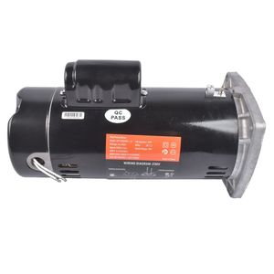 Motore per piscina 2 HP 230V AC con flangia quadrata 60Hz 3450 RPM telaio 48Y - Product Image 6