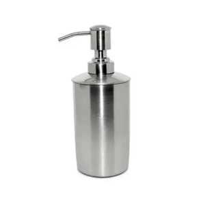 Nordic Teardrop Wood Grain Soap Dispenser Resin Liquid Hand Soap Pump <b>Bottle</b> with <b>Brushed</b> Metal Head for Bathroom Vanity - Product Image 6