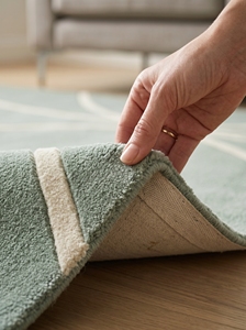 Tapis en laine tufté fait main moderne, tapis abstrait vert minimaliste, tapis contemporain personnalisé pour la vente en gros - Product Image 5