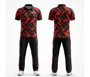 <b>Cricket</b> Team Uniform Sublimation with Name & Number | Men Women Youth <b>Cricket</b> Wears Polo Shirt and Trouser Full Team Outfit - Product Image 6