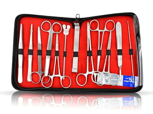 Kit de Disección Manual de 18 Piezas para Estudiantes de Medicina, Anatomía de Rana, Biología de Insectos, Juego de Instrumentos Quirúrgicos con Cuchillos - Product Image 3