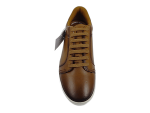Zapatos de Hombre de Piel Genuina Marrón con Cordones, Punta Redonda, Entresuela de EVA, Suela de Goma, para Todas las Temporadas, Casuales, Cómodos, con Forro de PU - Product Image 4