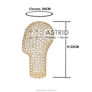 Soporte de exhibición de sombrero de acero ecológico independiente con acabado mate negro para tienda de ropa - Product Image 6