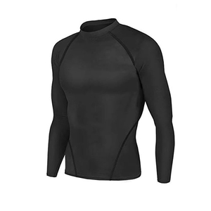 Wholesale Customized Design Compression Suit Gym Training Wear Solid Color 2-Piece Gym Yoga Set Spandex/Nylon Material Four-Way - Product Image 4