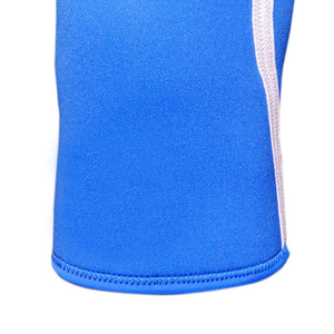 Genouillère en néoprène de 5 mm d'épaisseur avec motif souriant coloré, protection professionnelle unisexe, soutien antidérapant pour la musculation - Product Image 4