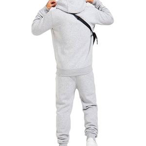 TO [ชุดวอร์มสองชิ้นเสื้อฮู้ดกีฬาแขนยาวและกางเกงขายาวผ้าฟลีซผ้าฝ้าย100% สำหรับผู้ชายขนาดใหญ่พิเศษ - Product Image 4