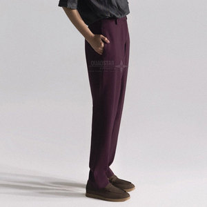 Pantalon formel d'hiver pour femme adulte, style unique, couleur unie, personnalisable, service OEM de haute qualité - Product Image 2