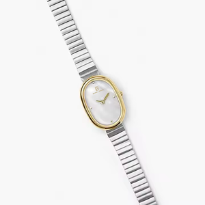 BARRY <span class=keywords><strong>POLO</strong></span> stile europeo <span class=keywords><strong>orologio</strong></span> ellisse di lusso da <span class=keywords><strong>donna</strong></span> con quadrante di perle in acciaio inossidabile <span class=keywords><strong>orologio</strong></span> da polso impermeabile 3ATM da <span class=keywords><strong>donna</strong></span> <span class=keywords><strong>orologio</strong></span> al quarzo - Product Image 2