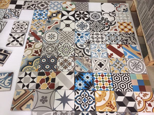 Carreaux de ciment d'extérieur en terrazzo vintage faits à la main conception personnalisée revêtement mural flexible style classique fabriqué au Vietnam fabricant - Product Image 6