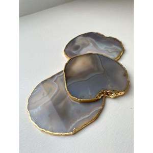 Sous-verres élégants en résine époxy faits à la main, qualité export, pour cadeaux de mariage, décoration intérieure et utilisation en fête, disponibles à prix compétitif - Product Image 4