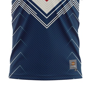 MADE4MATCh Maillot de sport personnalisé de haute qualité Vente en gros Impression par transfert thermique Polyester Séchage rapide Respirant Col rond Unisexe - Product Image 4