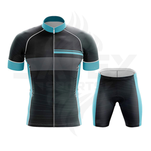 Vêtements de cyclisme en promotion, prix de gros, uniforme de cyclisme sur mesure pour hommes, short de cyclisme, ensemble maillot et short de cyclisme - Product Image 5