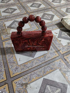 Luxury Women's Handmade Resin <b>Acrylic</b> <b>Photo</b> <b>Frame</b> Hand-painted Sculpture Pattern Crafts Galore CTR Model Customized Shape for - Product Image 5