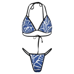 Conjunto de Bikini de Primera Calidad con Diseño Sublimado, Traje de Baño de Dos Piezas Moderno para Mujer, Ideal para Escapadas a la Playa - Product Image 2