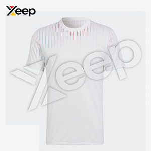 เสื้อฟุตบอลผู้ชาย XEEP รุ่นปรับแต่งได้ XC-SU-26 คุณภาพสูง ระบายอากาศได้ดี ผลิตจากโพลีเอสเตอร์ พิมพ์ลายด้วยความร้อน แห้งเร็ว สไตล์คลาสสิกสำหรับนักกีฬา - Product Image 1