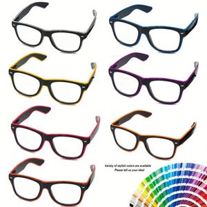 Custom Party Fluorescent <b>LED</b> Light Emitting Glasses With Logo Wholesale Party <b>Ball</b> Gifts - Product Image 2