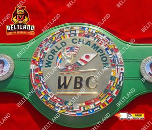 WBC World <b>Boxing</b> Championship Title Belt Adult Size in Zinc 8mm - Product Image 1