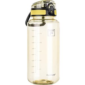 Bottiglia d'Acqua Trasparente da 32 oz in Tritan Senza BPA, Antigoccia, con Tappo Antipolvere, Riutilizzabile, per Uso in Palestra - Product Image 1