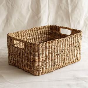 Eco Friendly Rattan Storage <b>Basket</b> Handmade <b>Wicker</b> <b>Basket</b> for Home Decor and Organization - Product Image 3