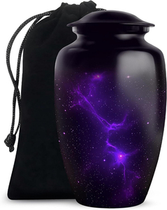 Urnas de Cremación de Latón para Cenizas de Adultos, Urnas Hechas a Mano para Hombres y Mujeres, Urnas Decorativas, Urnas Funerarias - Product Image 4