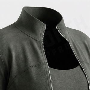 Ensemble de yoga sans couture en nylon et élasthanne pour femme – Tenue de sport, fitness, entraînement et vêtements de sport - Product Image 4