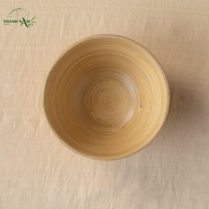 Ensemble de bols à soupe en bambou jetables personnalisables durables, écologiques, durables, sans danger pour les aliments, pour un usage domestique, ustensiles de cuisine vietnamiens - Product Image 3