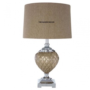 New Theme Table Lamps <b>Smart</b> Design Indoor Home Decoration Greatest Quality Golden Plated Hand Crafted Decorative Metal Lamp - Product Image 3