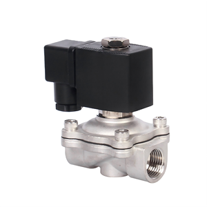 วาล์วโซลินอยด์ทองเหลืองสแตนเลสขนาด 1 นิ้ว สำหรับน้ำและอากาศ 12v DC วาล์วโซลินอยด์สำหรับเครื่องฉีดพลาสติก - Product Image 2