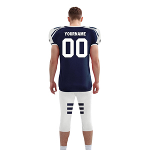 Uniforme de football en tissu polyester imprimé par sublimation personnalisé de haute qualité, manches courtes, antibactérien, grande taille - Product Image 2