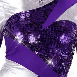 ชุดยูนิฟอร์มเชียร์ลีดเดอร์สำหรับผู้ใหญ่ Solid Traders Wholesale แบบขายส่ง ประดับด้วยลายพิมพ์คริสตัล ระบายอากาศได้ดี น้ำหนักเบา ผลิตจากผ้าโพลีเอสเตอร์ 100% ด้านหน้า - Product Image 3