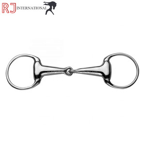 RIAZ JAMAL INTERNATIONAL Mors de dressage western néerlandais personnalisé avec logo pour l'équitation de course, en acier inoxydable durable pour chevaux - Product Image 3