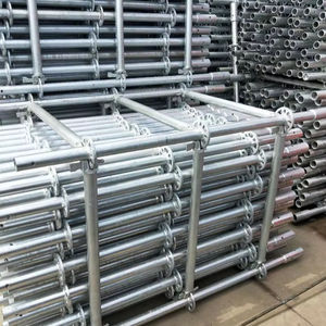 Système d'échafaudage Ringlock en acier Q345 de haute qualité, galvanisé à chaud, norme EN12810 pour la construction - Product Image 1