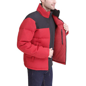 2024 Men's Softshell Puffer <b>Jacket</b> Shiny Hood High Street Style <b>Winter</b> Cotton Padded Outdoor Quilted Design Plus OEM Service - Product Image 6