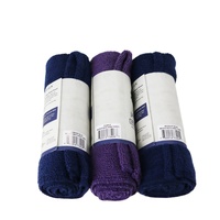 Serviette de yoga en coton japonais, couleur unie, séchage rapide, pour adultes